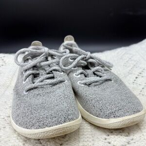 Allbirds Merino Wool Running Shoes Sneakers Womens 8 Lightweight Grey Washable